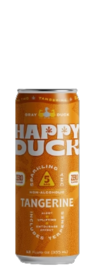 Happy Duck Tangerine 5mg THC