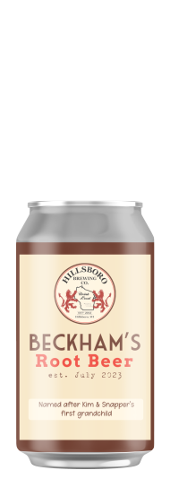 Hillsboro Brewing Beckham's Root Beer