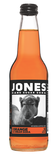 Jones Orange & Cream Soda