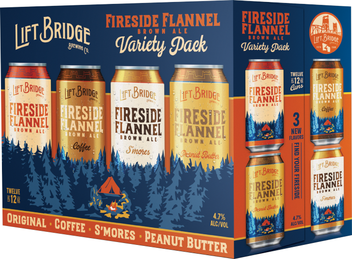Lift Bridge Fireside Flannel Variety Pack Lift Bridge Fireside Flannel Variety Pack