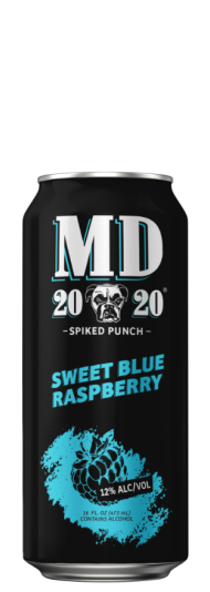 MD 20/20 Spiked Punch Sweet Blue Raspberry