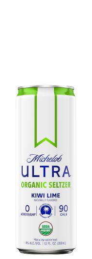 Michelob Ultra Organic Seltzer Kiwi Lime