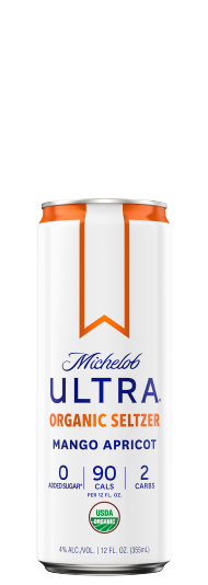 Michelob Ultra Organic Seltzer Mango Apricot