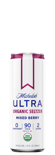 Michelob Ultra Organic Seltzer Mixed Berry