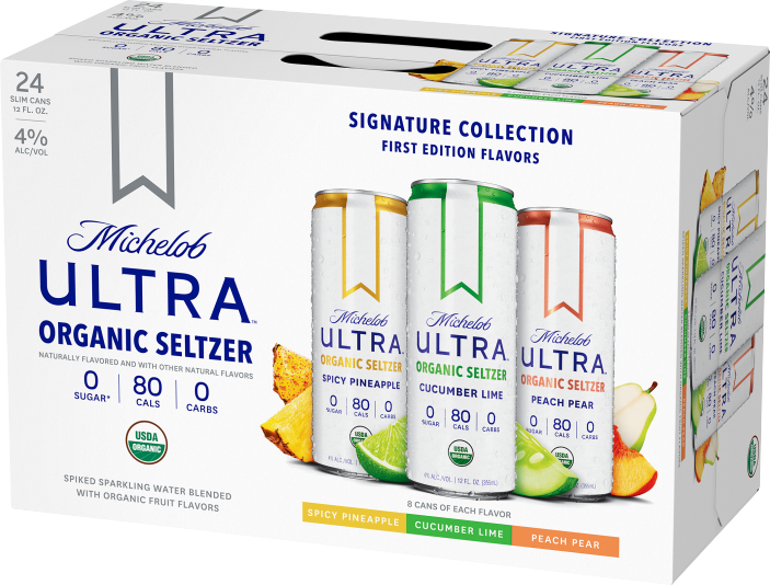 Michelob Ultra Organic Seltzer Variety 24 Pack Michelob Ultra Organic Seltzer Variety 24 Pack
