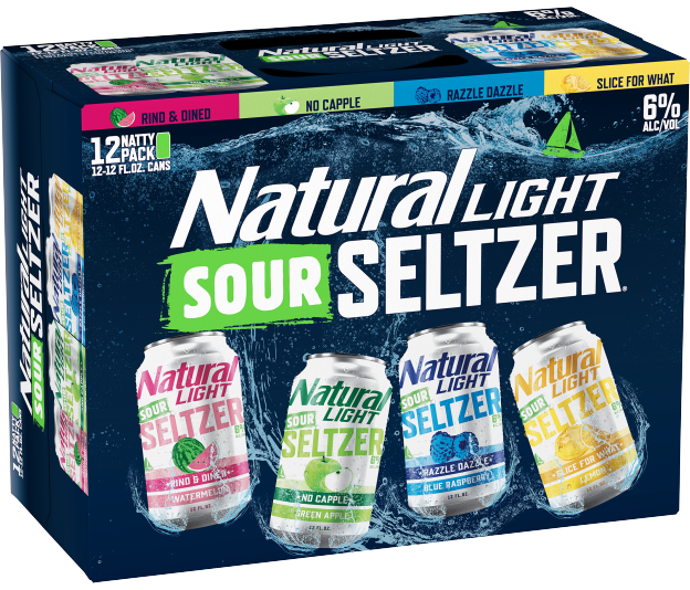 Natural Light Sour Seltzer Variety Pack