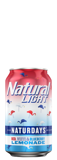 Natural Light Naturdays Red, White & Blueberry Lemonade