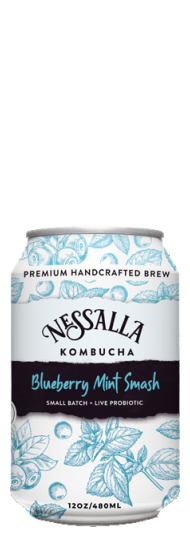 Nessalla Kombucha Blueberry Mint Smash