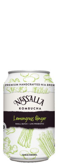 Nessalla Kombucha Lemongrass Ginger