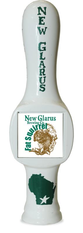 New Glarus Fat Squirrel has a beverage tapper!