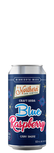 Northern Soda Blue Raspberry