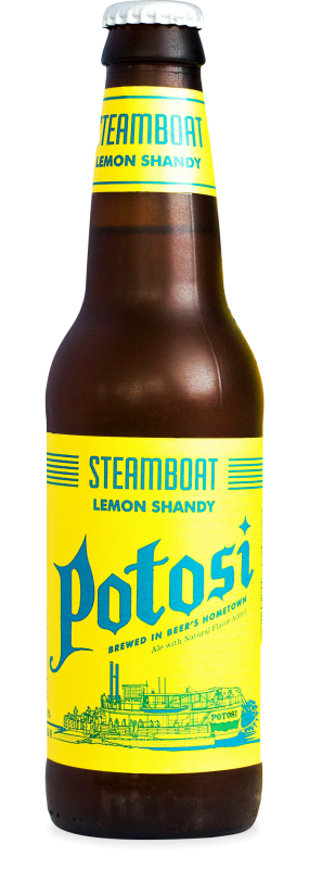 Potosi Steamboat Lemon Shandy