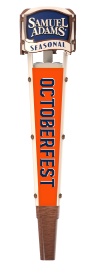 Sam Adams Octoberfest has a beverage tapper!