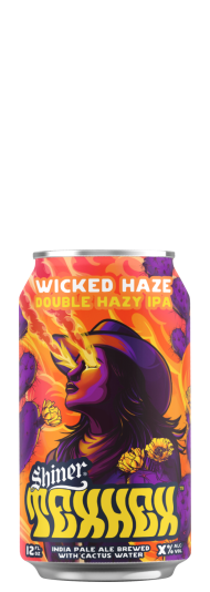 Shiner Texhex Wicked Haze Double Hazy IPA