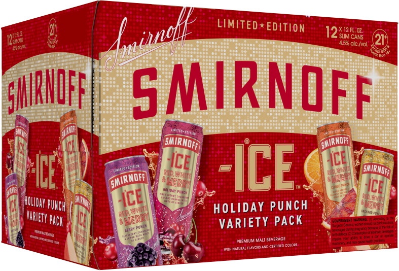 Smirnoff Ice Holiday Punch Variety Pack