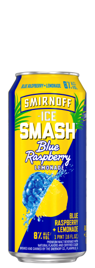 Smirnoff Ice Smash Blue Raspberry Lemonade