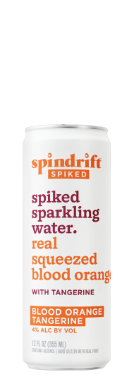 Spindrift Spiked Blood Orange Tangerine