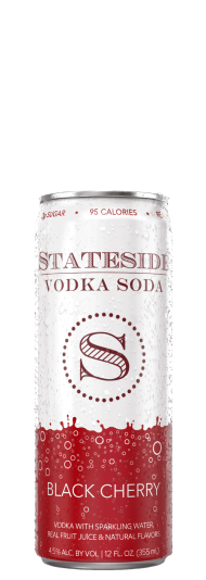Stateside Vodka Soda Black Cherry