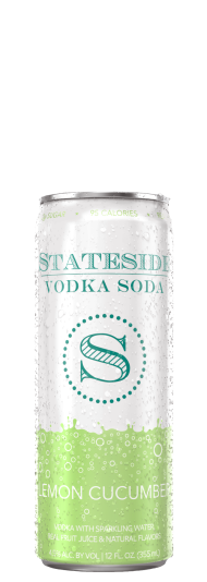 Stateside Vodka Soda Lemon Cucumber