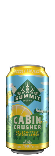 Summit Cabin Crusher Kolsch with Lemon