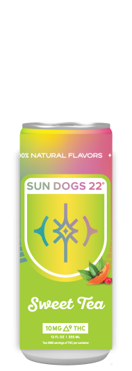 Sun Dogs Sweet Tea 10mg THC