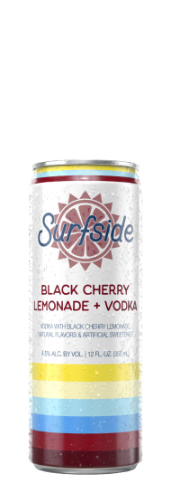 Surfside Black Cherry Lemonade + Vodka