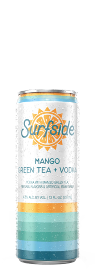 Surfside Mango Green Tea + Vodka
