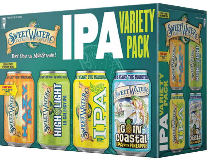 Variety Packs Sweetwater IPA Variety Bill's Distributing
