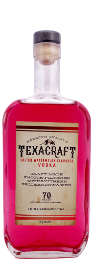 Texacraft Salted Watermelon Flavored Vodka