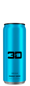 3D Energy Berry Blue