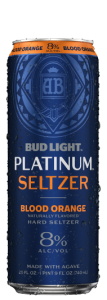 Bud Light Platinum Seltzer Blood Orange