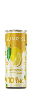 Sunrise Cannabis Seltzer 10mg Lemonade
