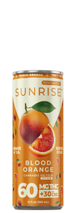 Sunrise Cannabis Seltzer 60mg Blood Orange