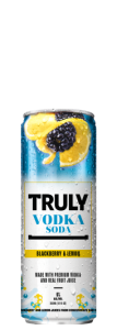 Truly Vodka Soda Blackberry & Lemon