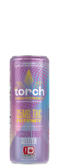 Torch 25mg THC Passion Fruit Seltzer