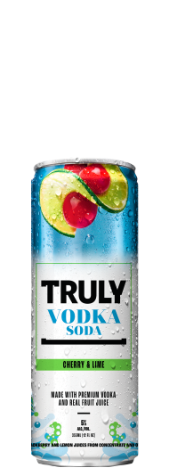 Truly Vodka Soda Cherry & Lime