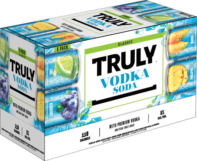 Truly Vodka Soda Classic Variety