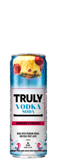 Truly Vodka Soda Cranberry & Pineapple