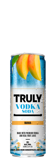 Truly Vodka Soda Mango