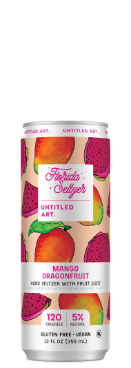 Untitled Art Florida Seltzer Mango Dragonfruit