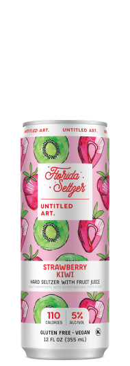 Untitled Art Florida Seltzer Strawberry Kiwi