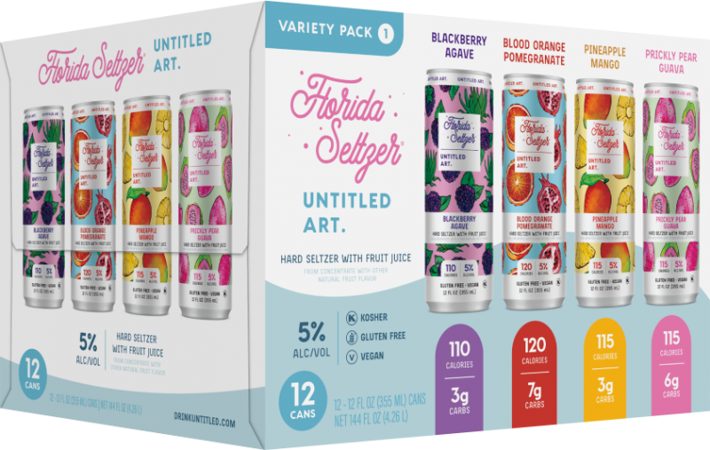 Untitled Art Florida Seltzer Variety Pack #1