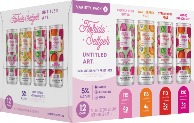 Untitled Art Florida Seltzer Variety Pack #2