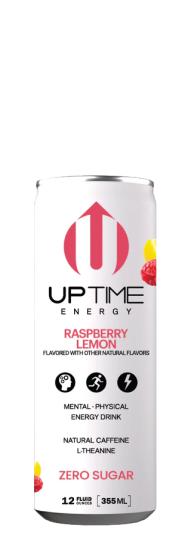 UPTIME Energy Raspberry Lemon - Sugar Free