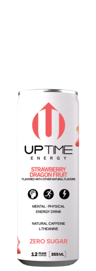 UPTIME Energy Strawberry Dragonfruit - Sugar Free