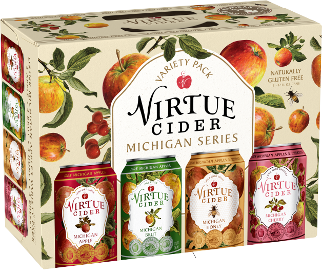 Virtue Cider Michigan Series Variety Pack Virtue Cider Michigan Series Variety Pack