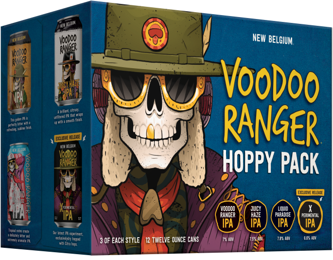 New Belgium Voodoo Ranger Hoppy Pack New Belgium Voodoo Ranger Hoppy Pack