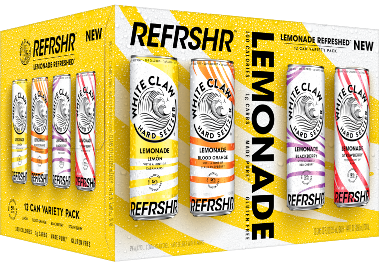 White Claw Refrshr Lemonade Variety Pack