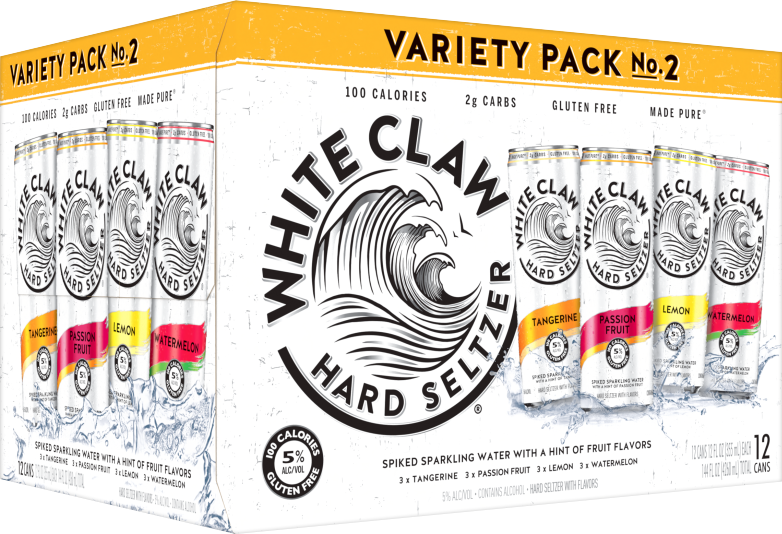 Beer White Claw Hard Seltzer Black Cherry Bill's Distributing