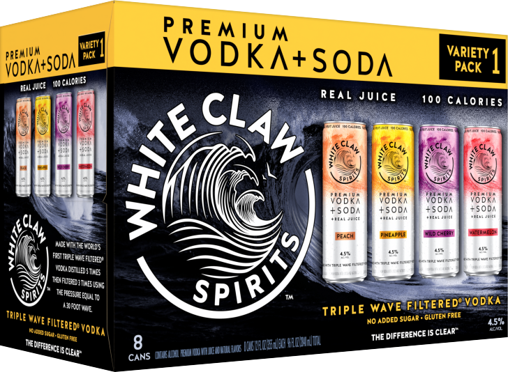 White Claw Vodka + Soda Variety Pack #1